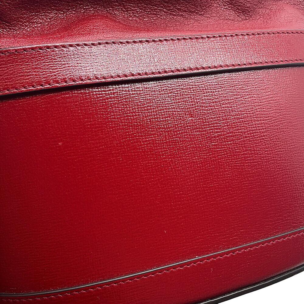 Gucci Shoulder Bag Horsebit Leather Bucket - Picture 8 of 10